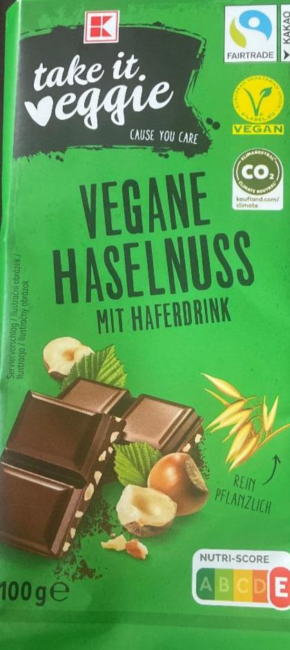 Zdjęcia - Vegane Haselnuss mit hafererdrink K-classic