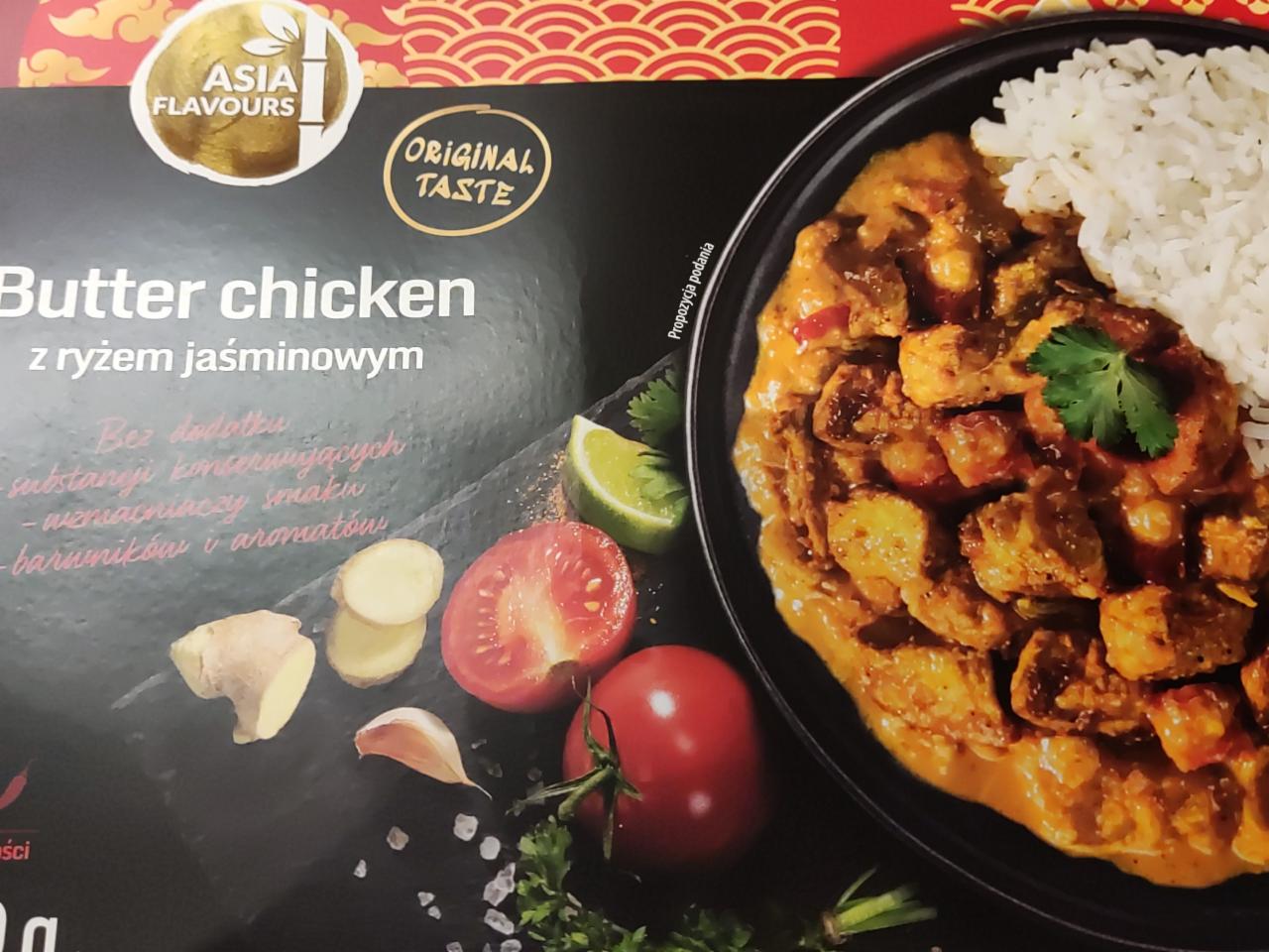 Zdjęcia - Butter chicken z ryżem jaśminowym Asia Flavours