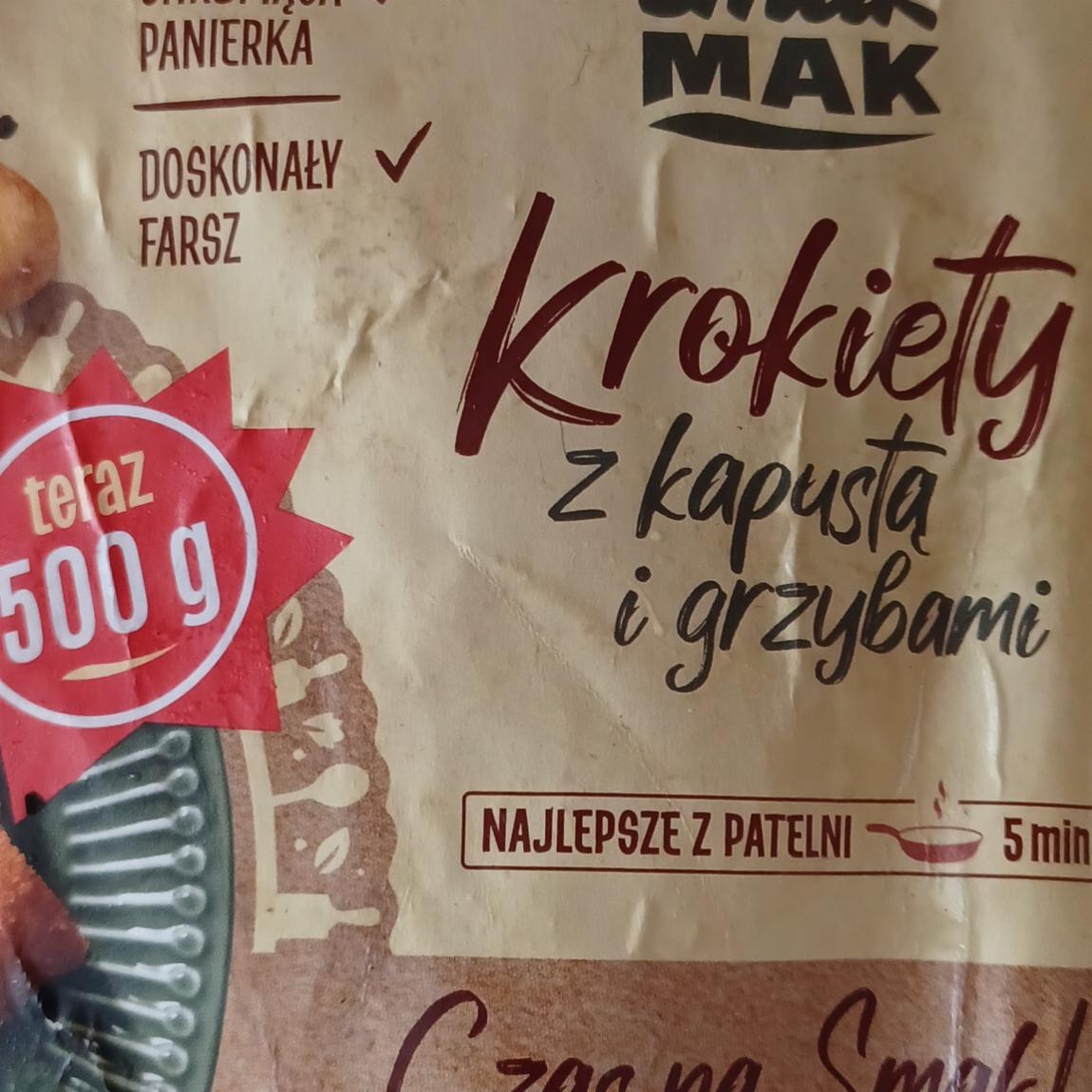 Zdjęcia - krokiety z kapustą i grzybami Smak Mak