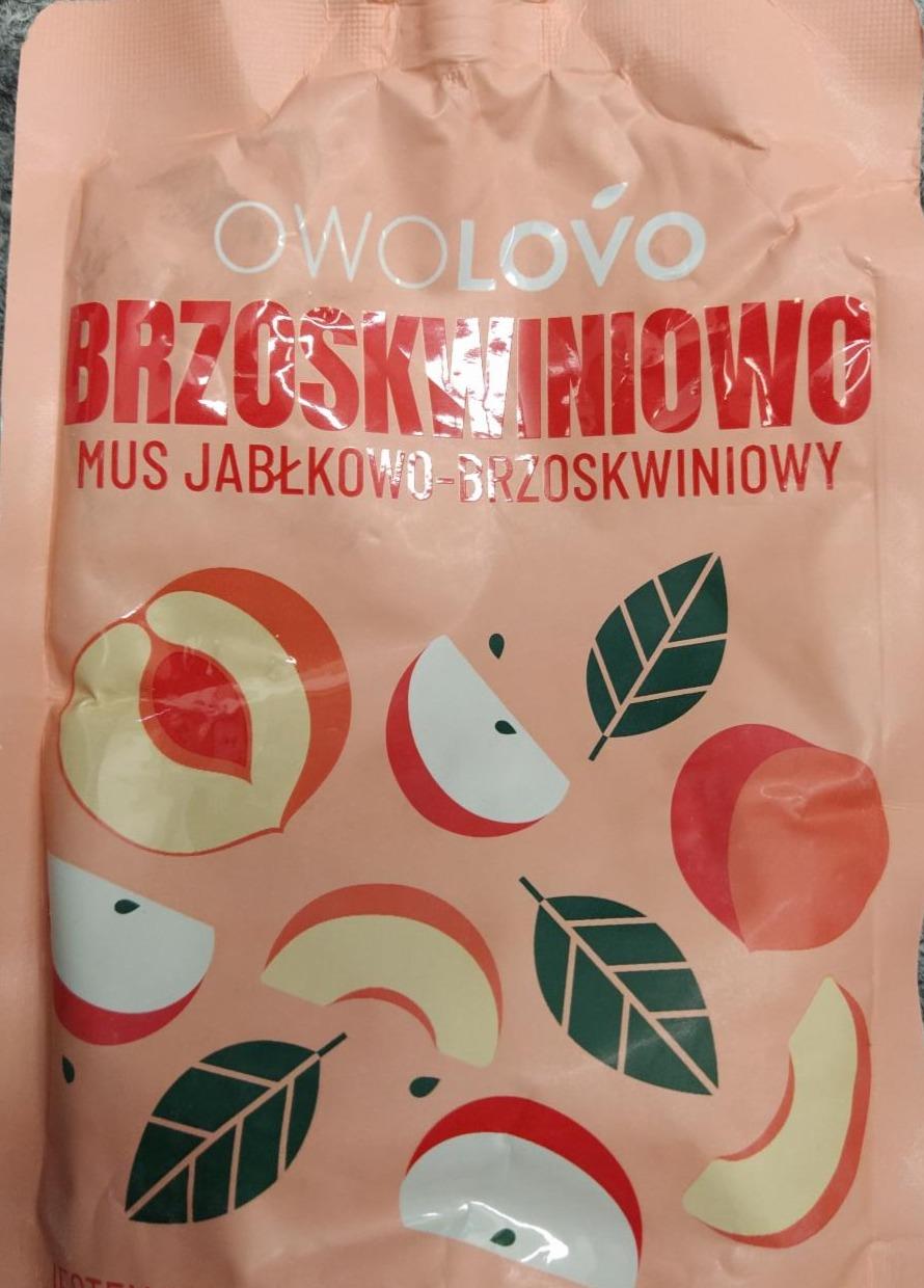 Zdjęcia - Brzoskwiniowo Mus jabłkowo-brzoskwiniowy Owolovo