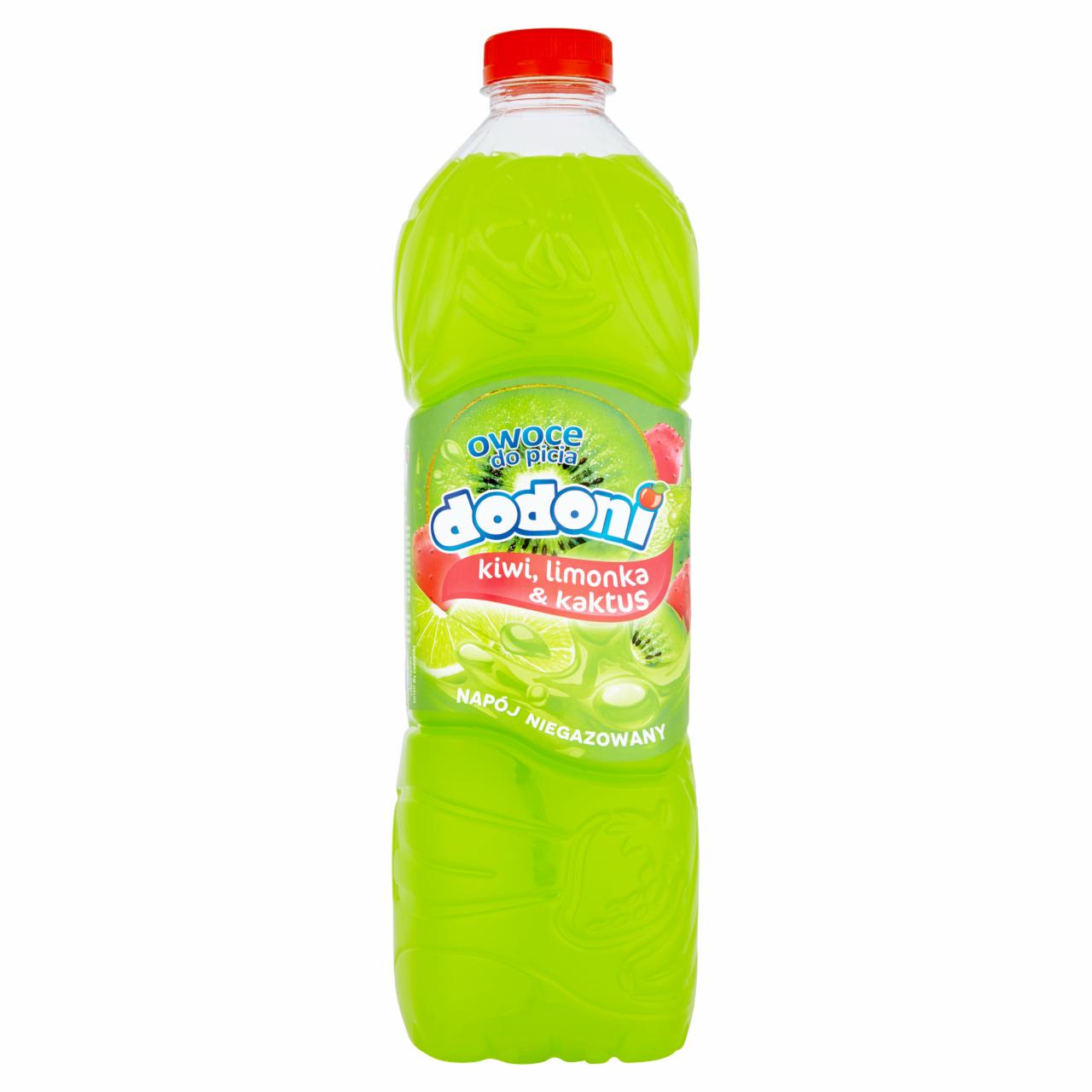 Zdjęcia - Dodoni Kiwi Limonka & Kaktus Napój niegazowany 1,75 l