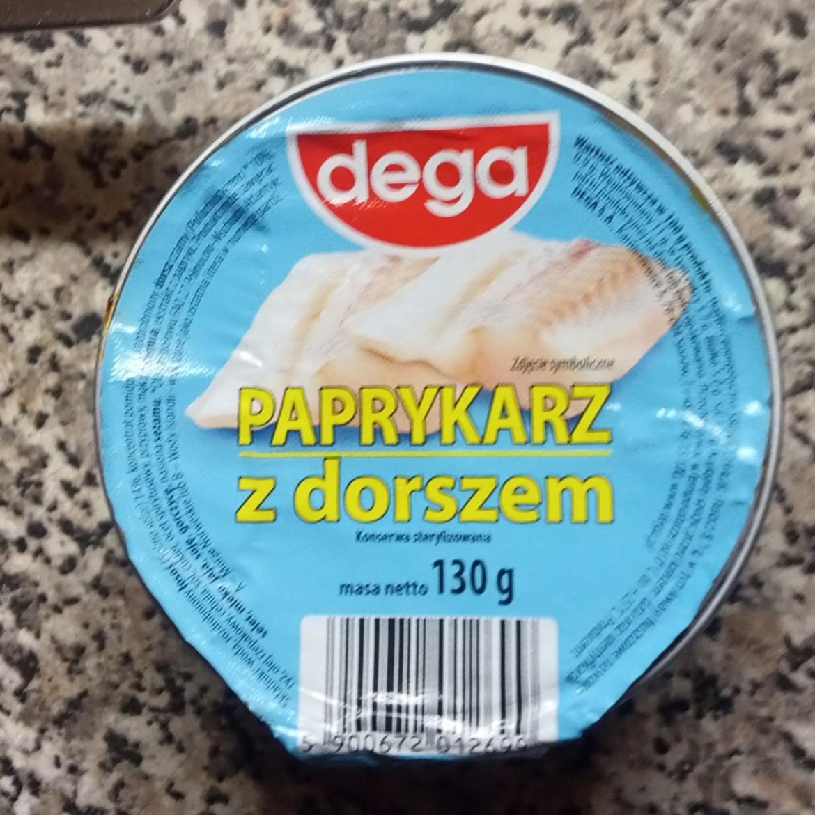 Zdjęcia - Paprykarz z dorszem Dega