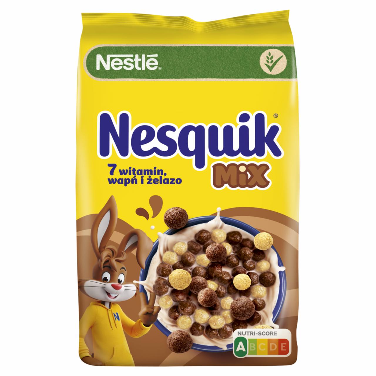 Zdjęcia - Nestlé Nesquik Mix Zbożowe kuleczki czekoladowo-waniliowy smak 400 g