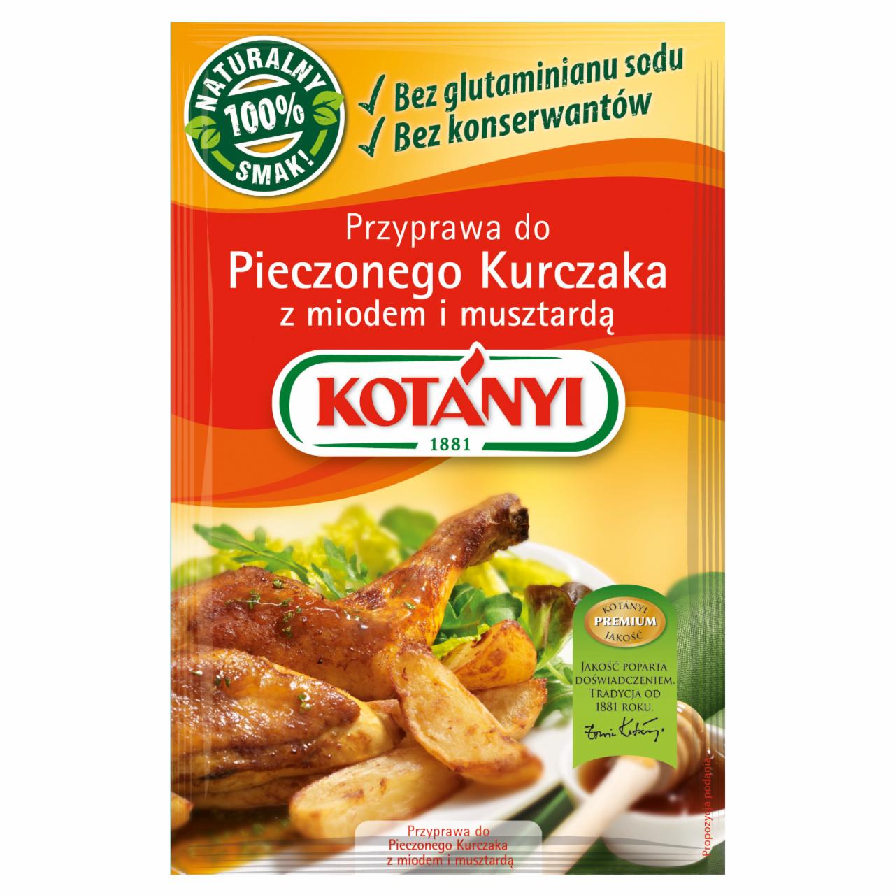 Zdjęcia - Kotányi Przyprawa do pieczonego kurczaka z miodem i musztardą 30 g