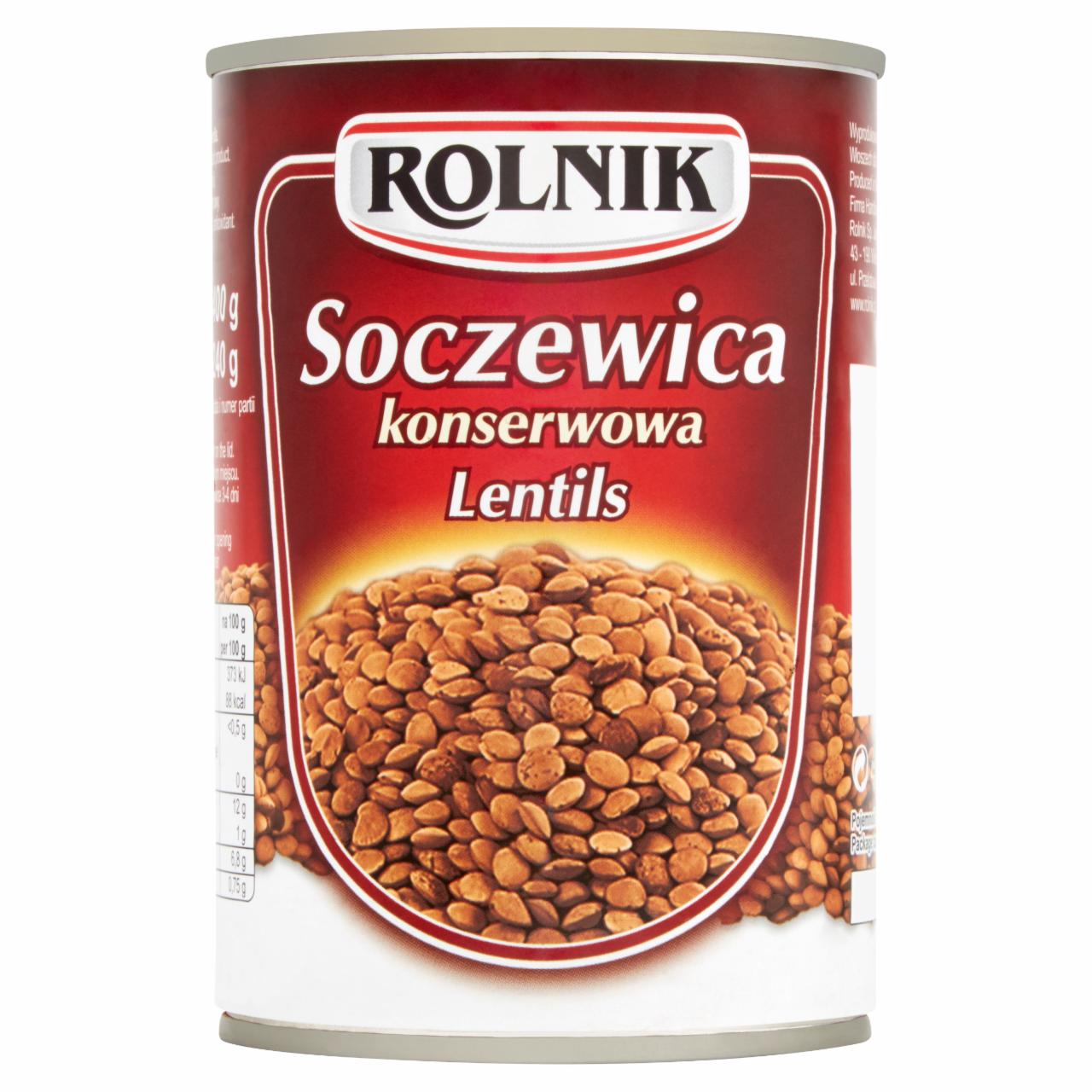 Zdjęcia - Soczewica konserwowa Rolnik