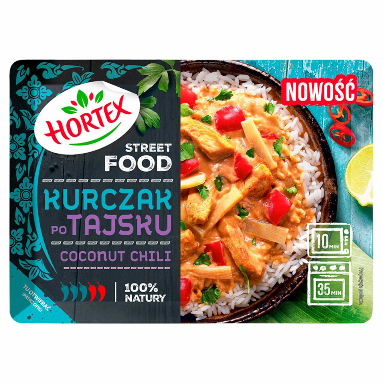 Zdjęcia - Hortex Street Food Coconut Chili Kurczak po tajsku 350 g