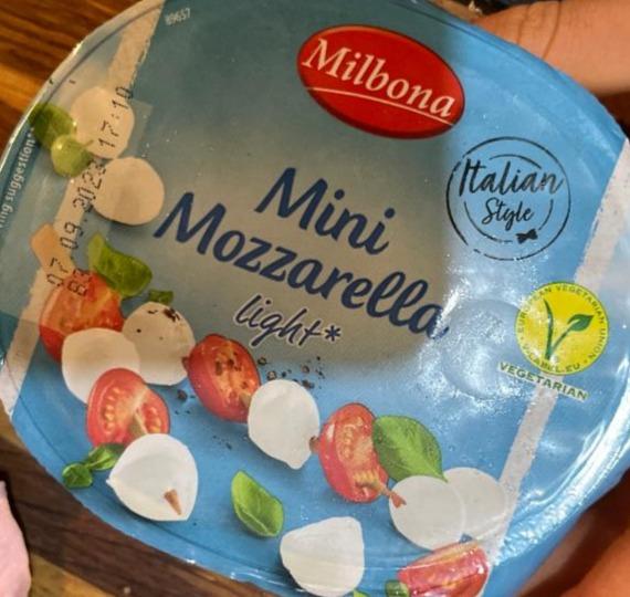 Zdjęcia - Mozzarella mini light Milbona