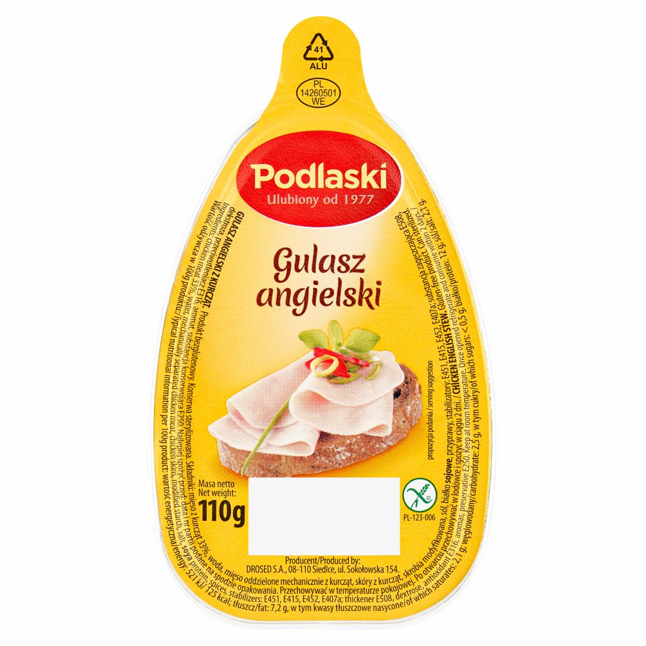 Zdjęcia - Podlaski Gulasz angielski 110 g