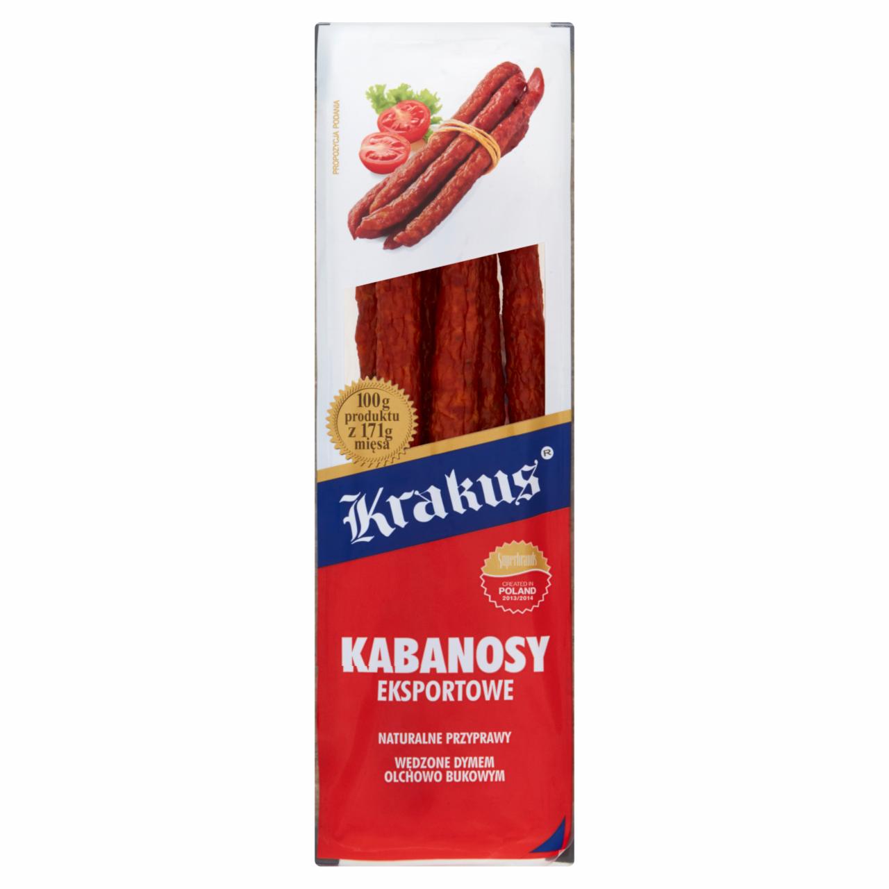 Zdjęcia - Krakus Kabanosy eksportowe 180 g