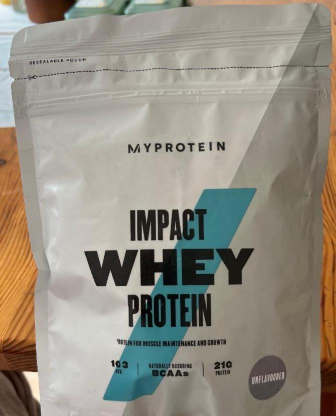 Zdjęcia - Impact Whey Protein Unflavoured MyProtein