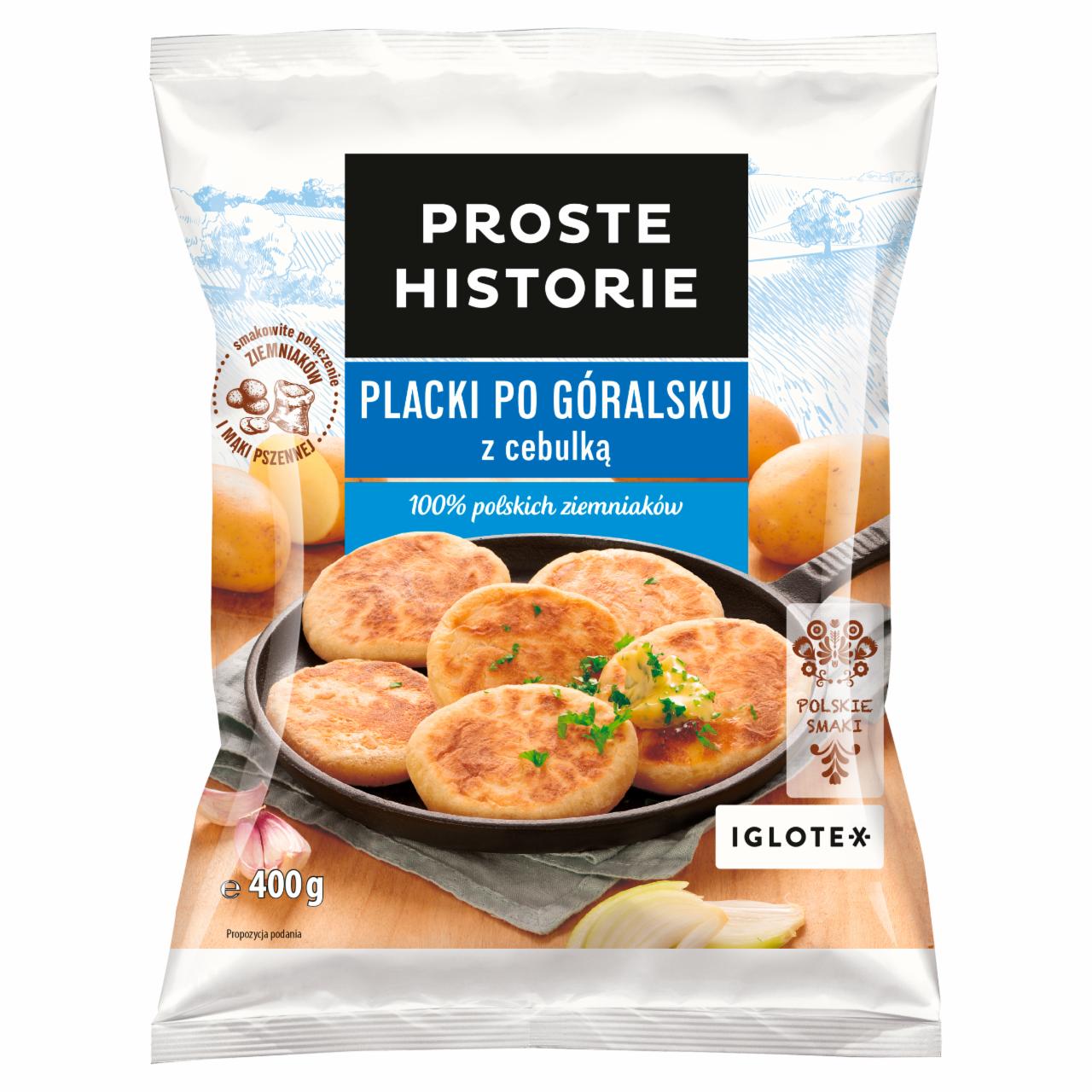 Zdjęcia - Proste Historie Placki po góralsku z cebulką 400 g