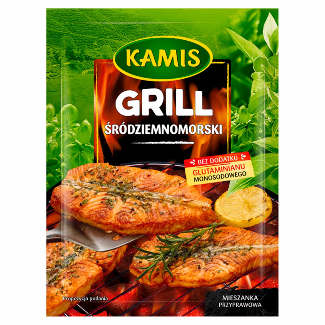 Zdjęcia - Kamis Grill Śródziemnomorski Mieszanka przyprawowa 20 g