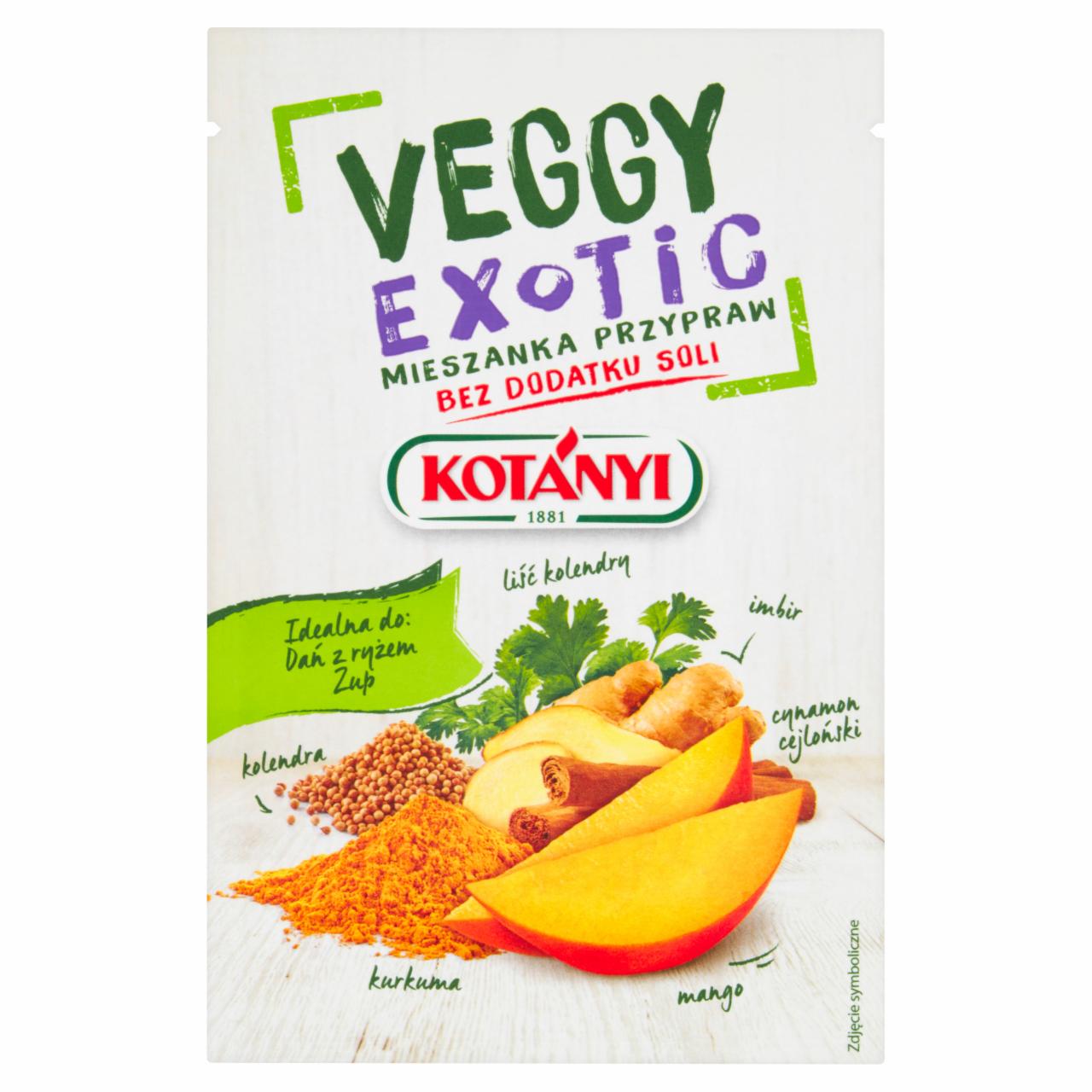 Zdjęcia - Kotányi Veggy Exotic Mieszanka przypraw 20 g