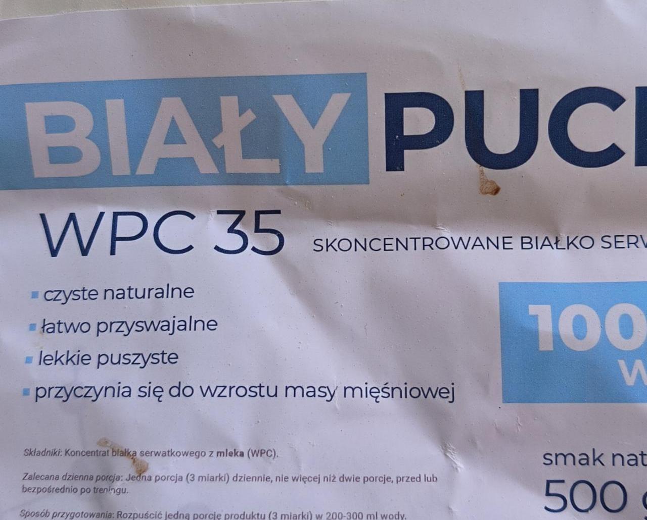 Zdjęcia - WPC 35 Koncentrat Białka Serwatkowego Biały Puch