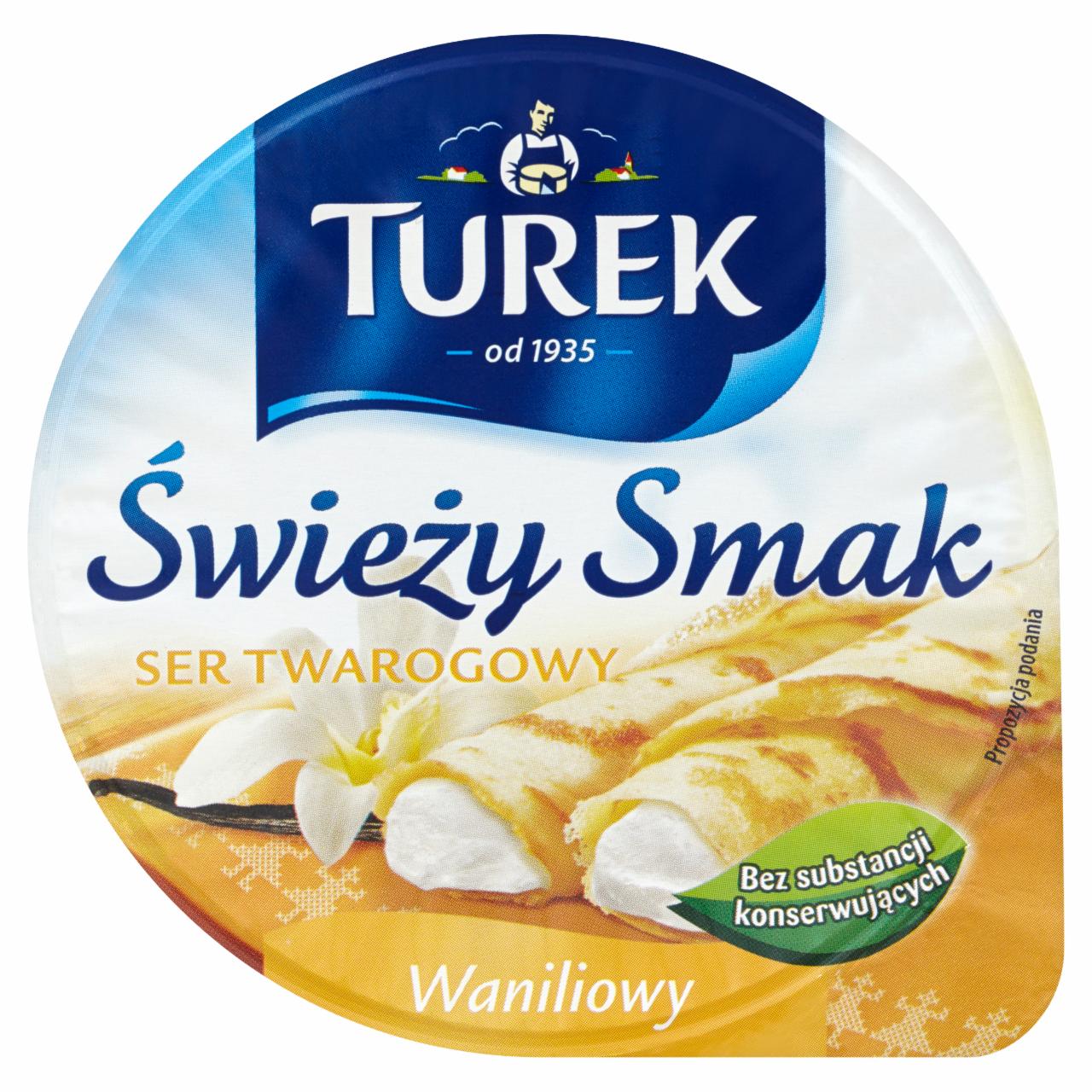 Zdjęcia - Turek Świeży Smak Ser twarogowy waniliowy 150 g