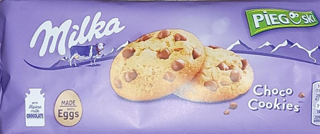 Zdjęcia - Pieguski choco cookies Milka