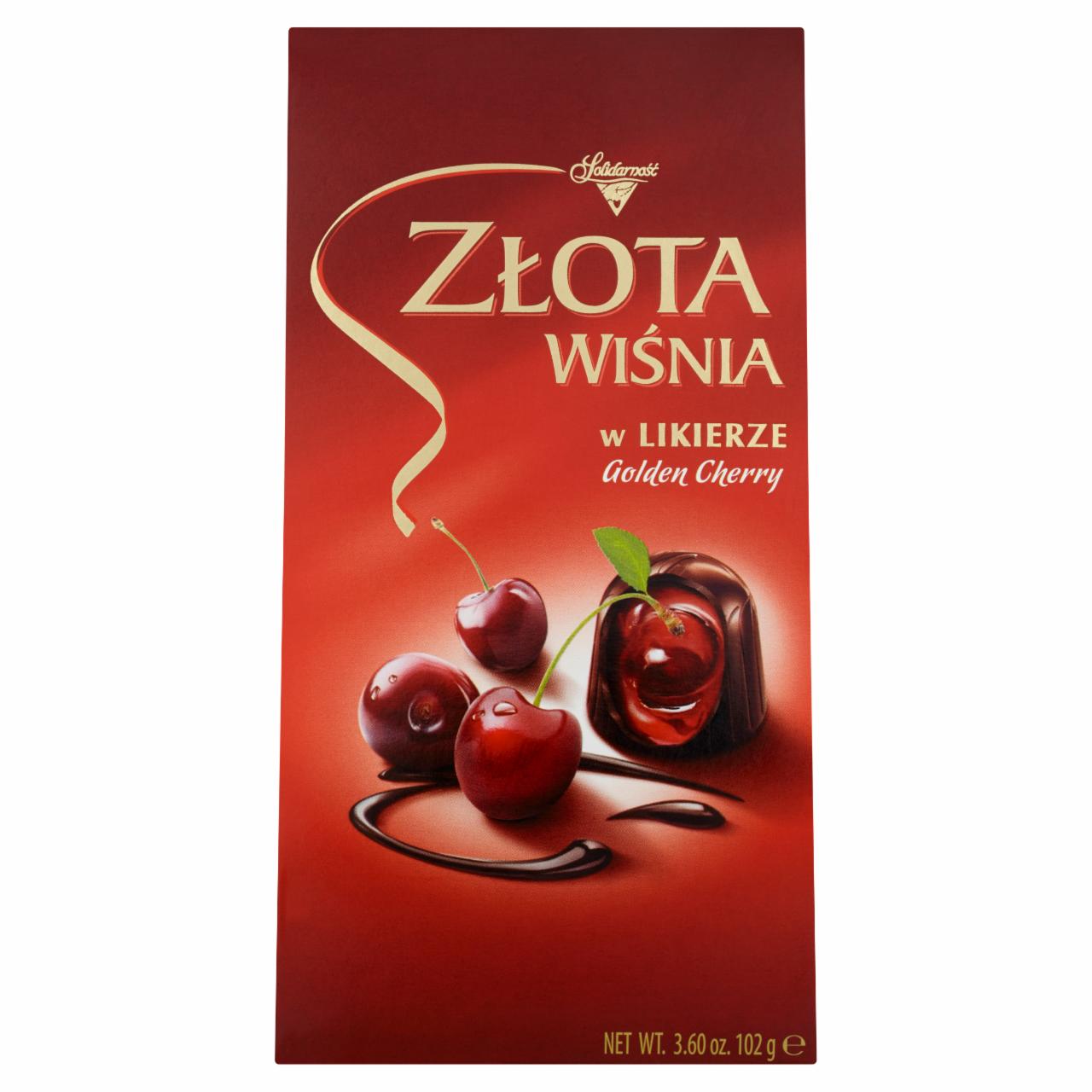 Zdjęcia - Solidarność Złota Wiśnia w likierze 102 g