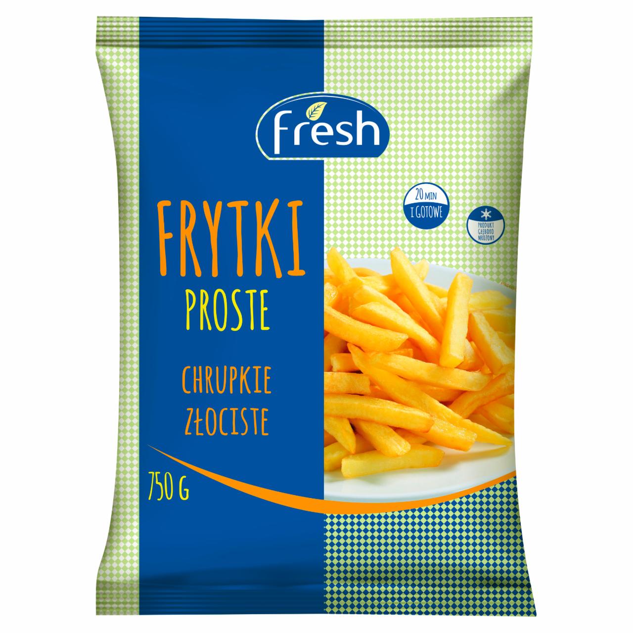 Zdjęcia - Fresh Frytki proste 750 g