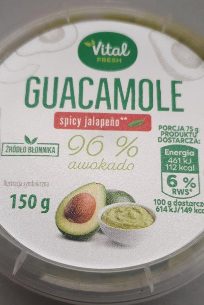 Zdjęcia - Guacamole spicy jalapeño Vital fresh