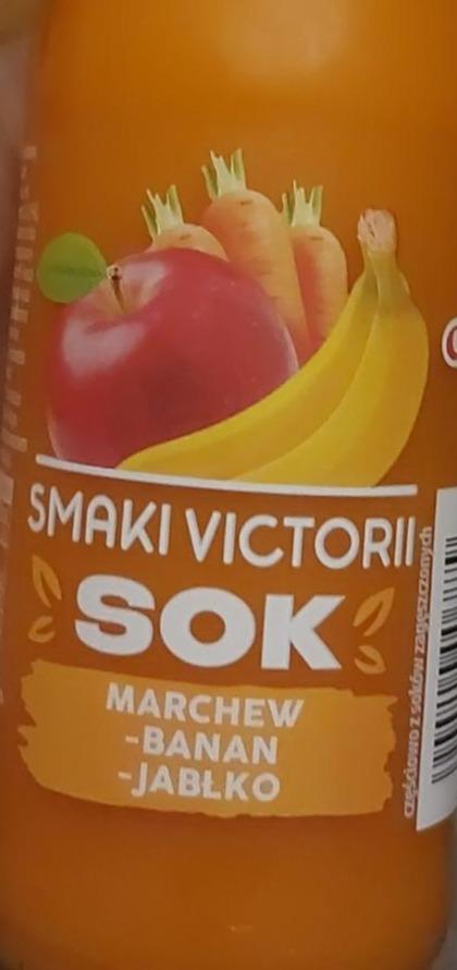 Zdjęcia - Smaki Victorii Sok marchew-banan-jabłko 250 ml