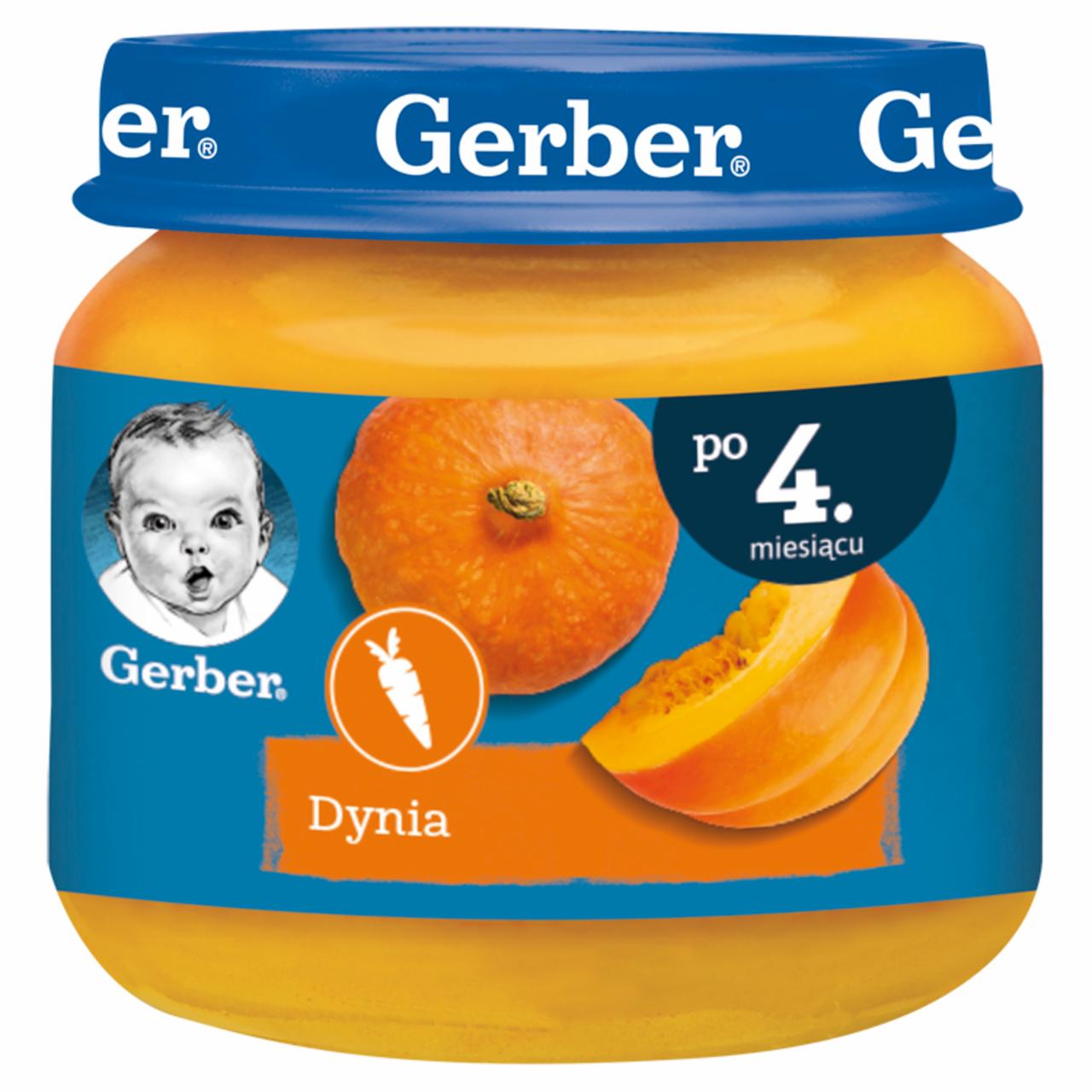 Zdjęcia - Gerber Dynia dla niemowląt po 4. miesiącu 80 g