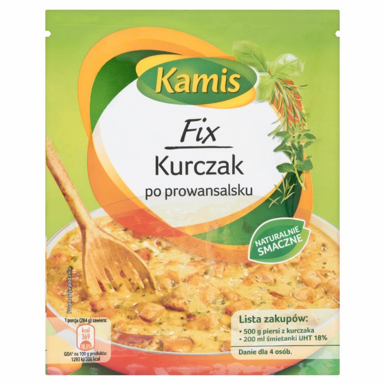 Zdjęcia - Kamis Fix Kurczak po prowansalsku 36 g