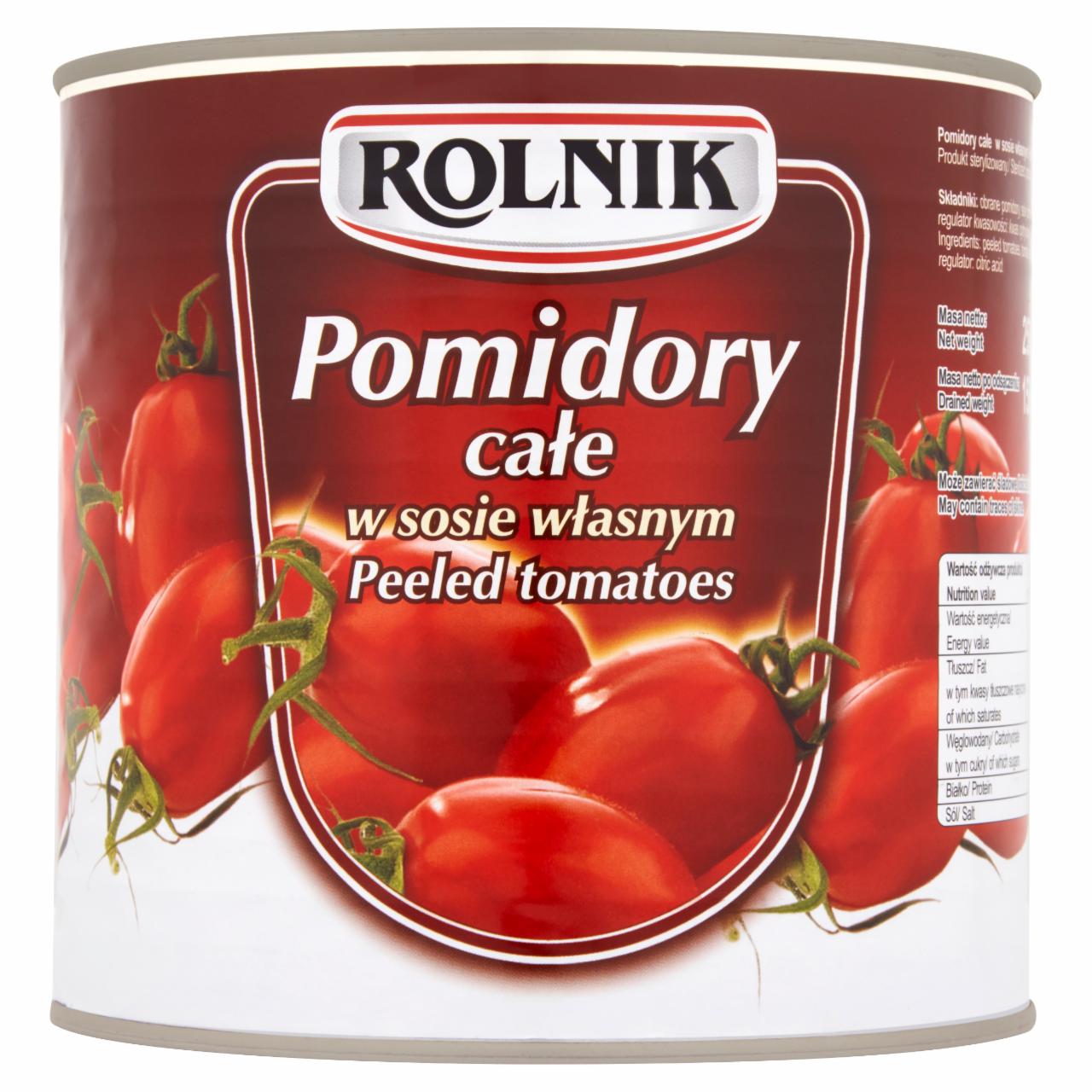 Zdjęcia - Rolnik Pomidory całe 2500 g