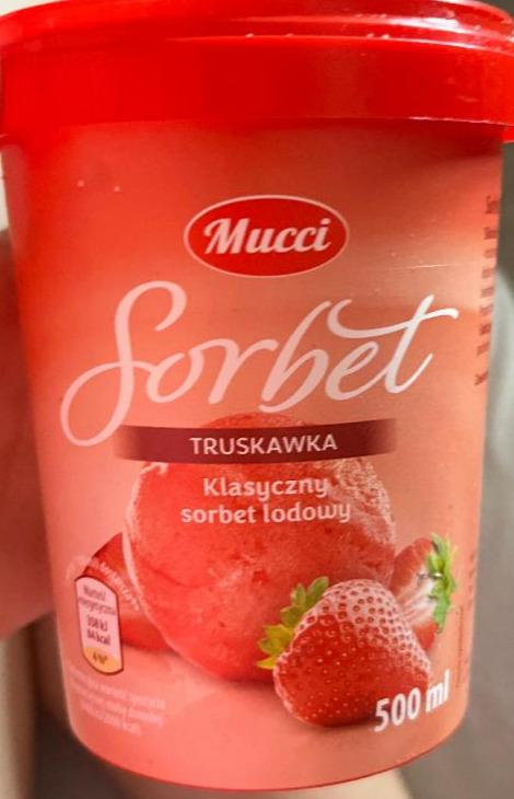 Zdjęcia - Sorbet truskawka Mucci