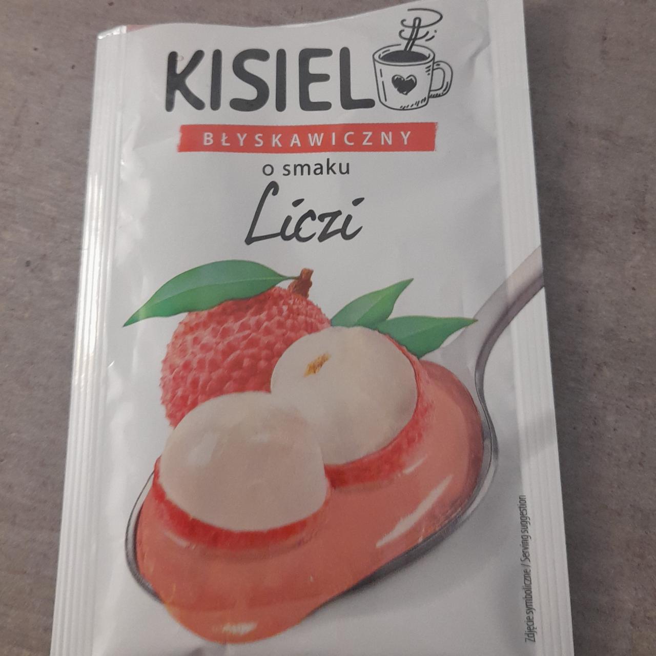 Zdjęcia - kisiel błyskawiczny o smaku liczi Emix