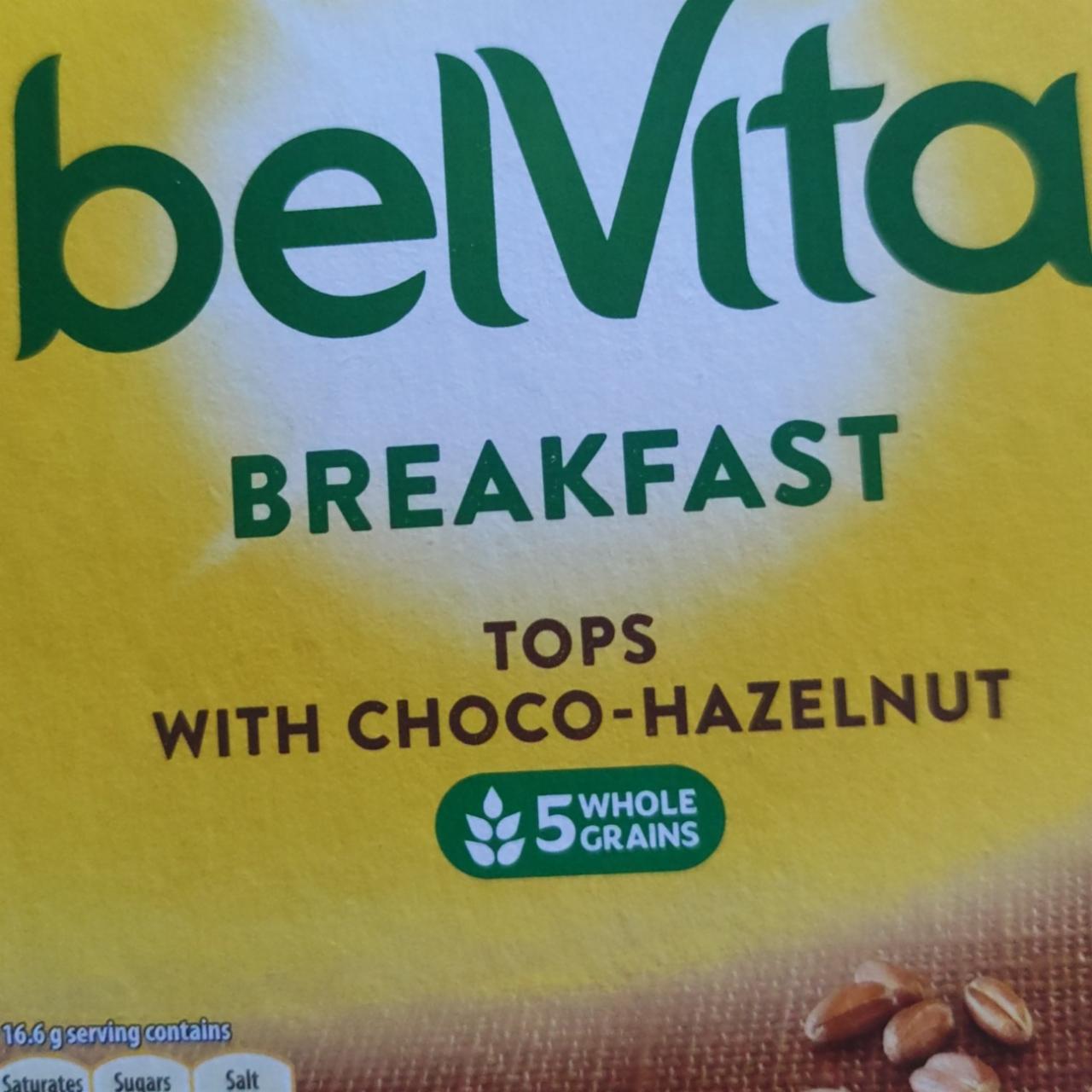 Zdjęcia - belvita tops with choco- hazelnut