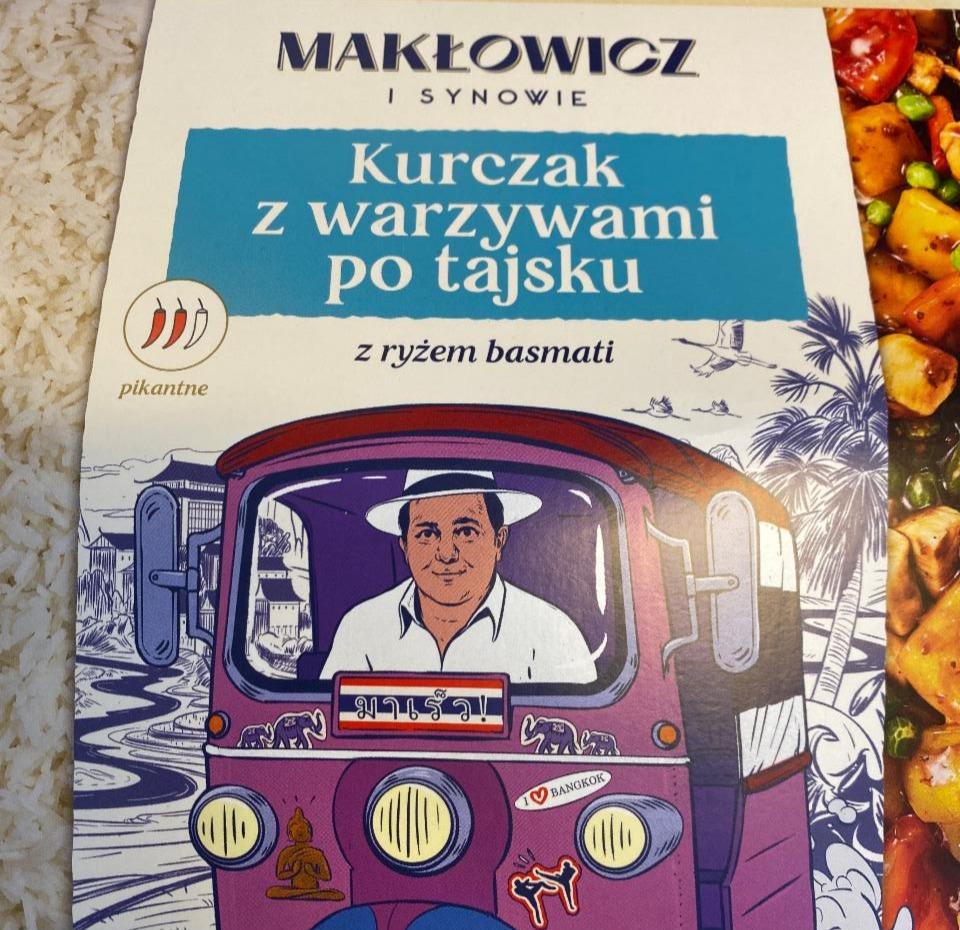 Zdjęcia - Kurczak z warzywami po tajsku z ryżem basmati Makłowicz i synowie