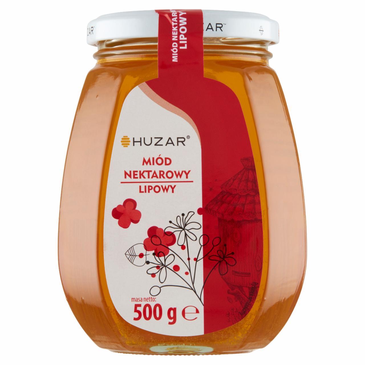 Zdjęcia - Huzar Miód nektarowy lipowy 500 g