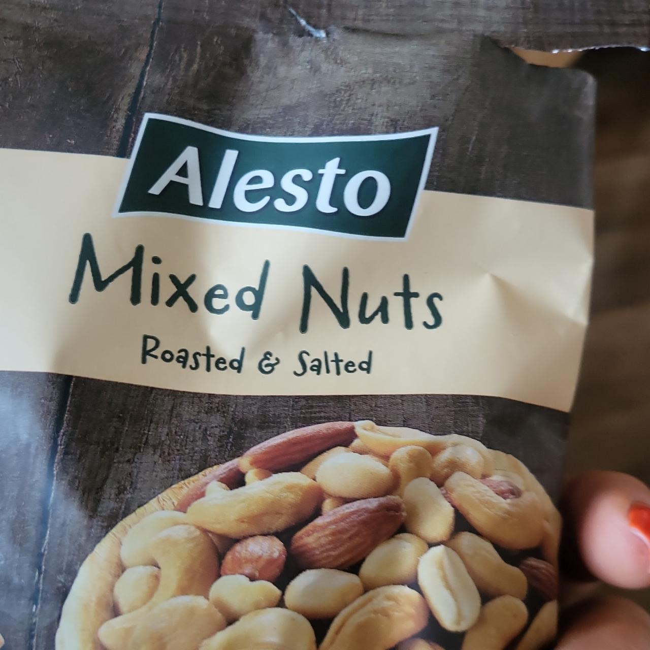 Zdjęcia - Mixed nuts roasted & salted Alesto