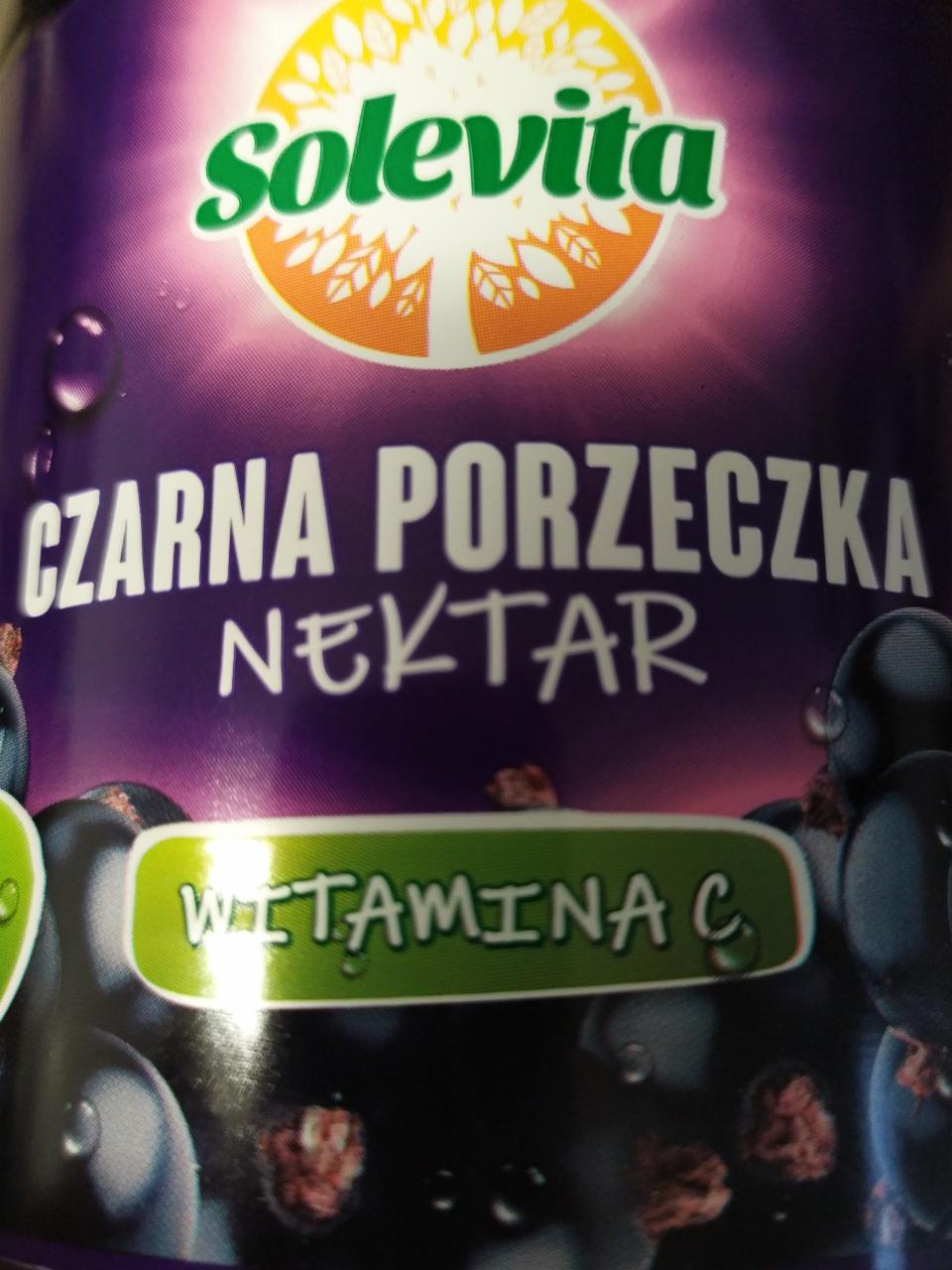 Zdjęcia - Czarna porzeczka nektar z witaminą C Solevita