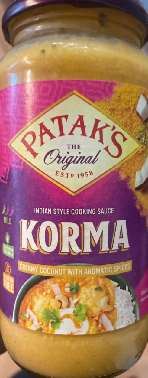 Zdjęcia - Sos w stylu indyjskim Korma Patak's