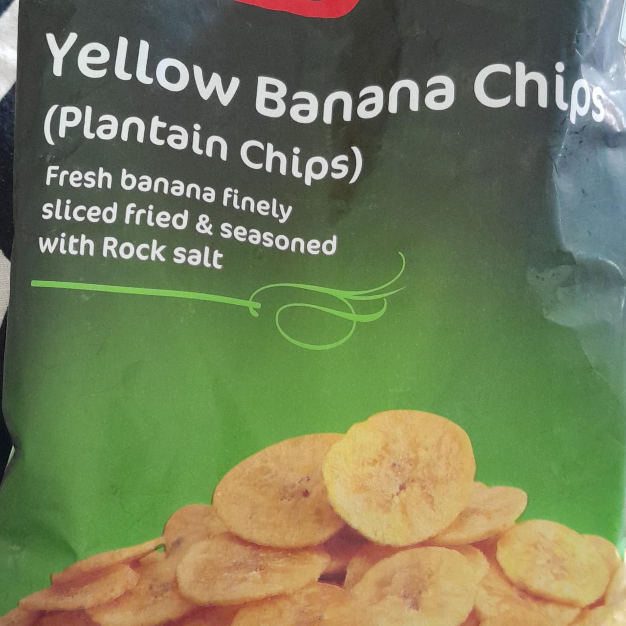 Zdjęcia - Yellow banana chips plantain chips Chheda's