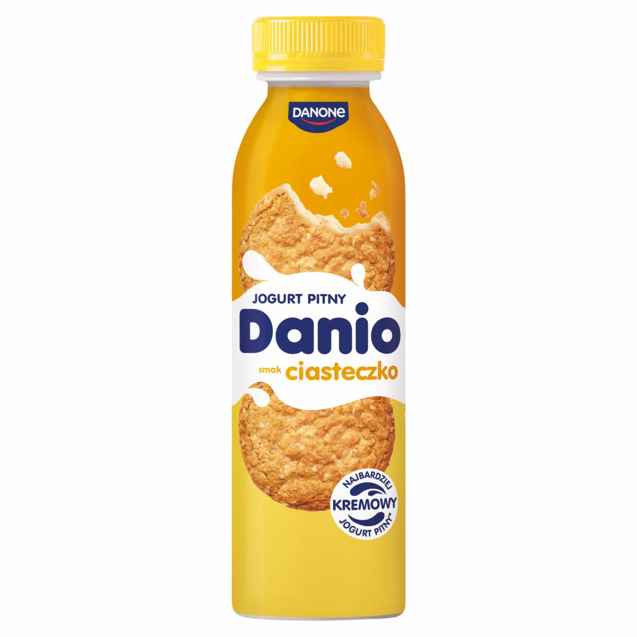 Zdjęcia - Danone Danio Jogurt pitny smak ciasteczko 270 g