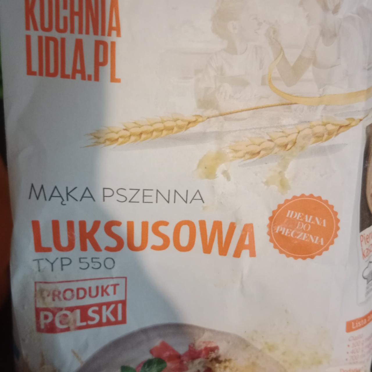 Zdjęcia - Mąka pszenna luksusowa typ 550 Kuchnia Lidla