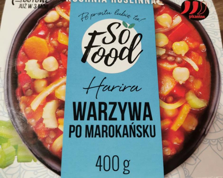 Zdjęcia - Kuchnia Roślinna Harira warzywa po marokańsku So Food