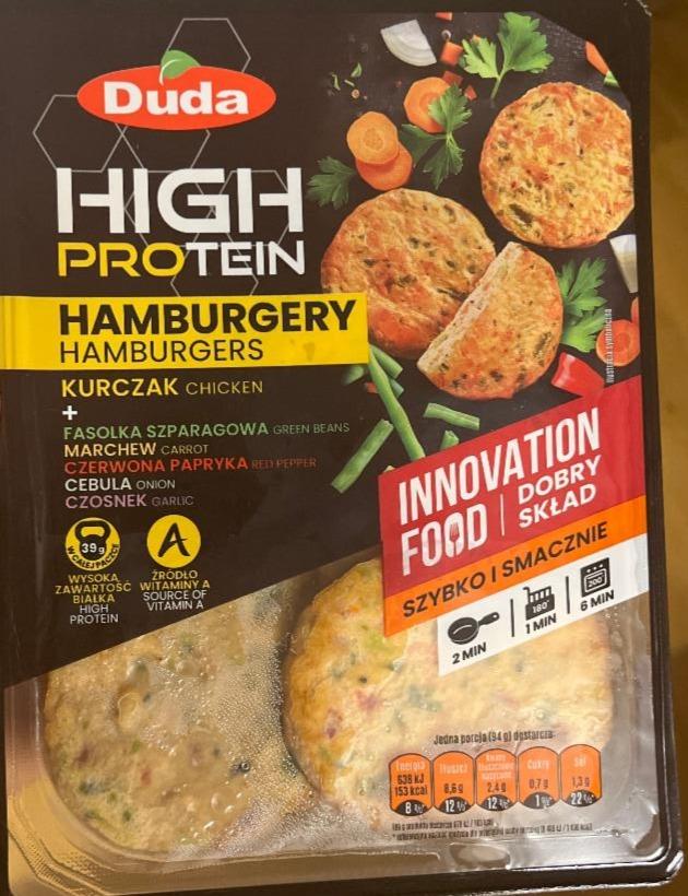 Zdjęcia - High protein hamburgery kurczak Duda