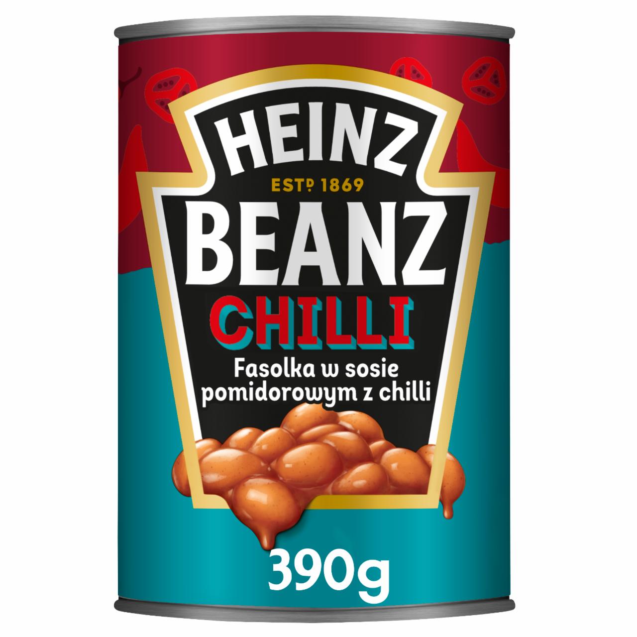 Zdjęcia - Heinz Fasolka w sosie pomidorowym z chilli 390 g