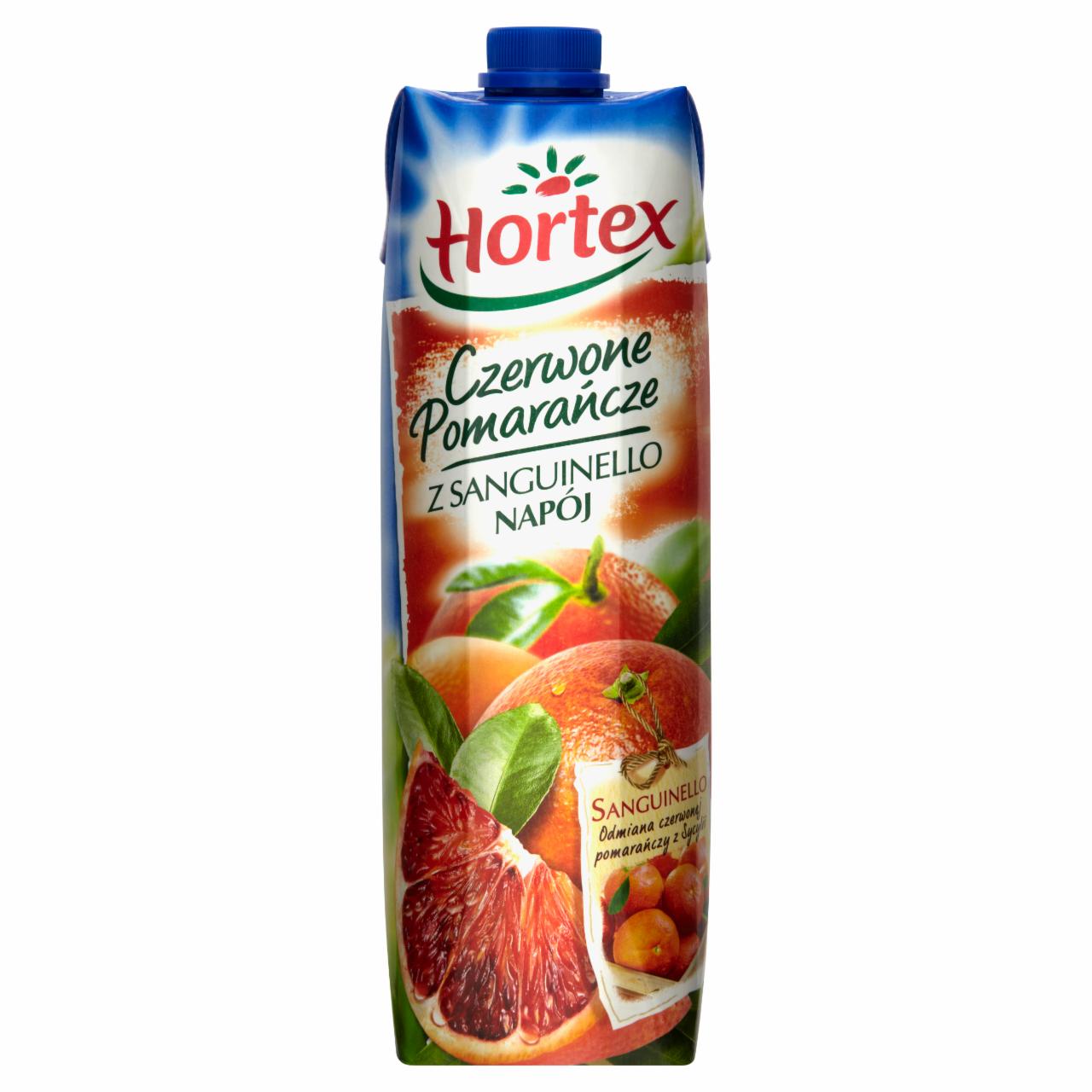 Zdjęcia - Hortex Czerwone Pomarańcze z Sanguinello Napój 1 l