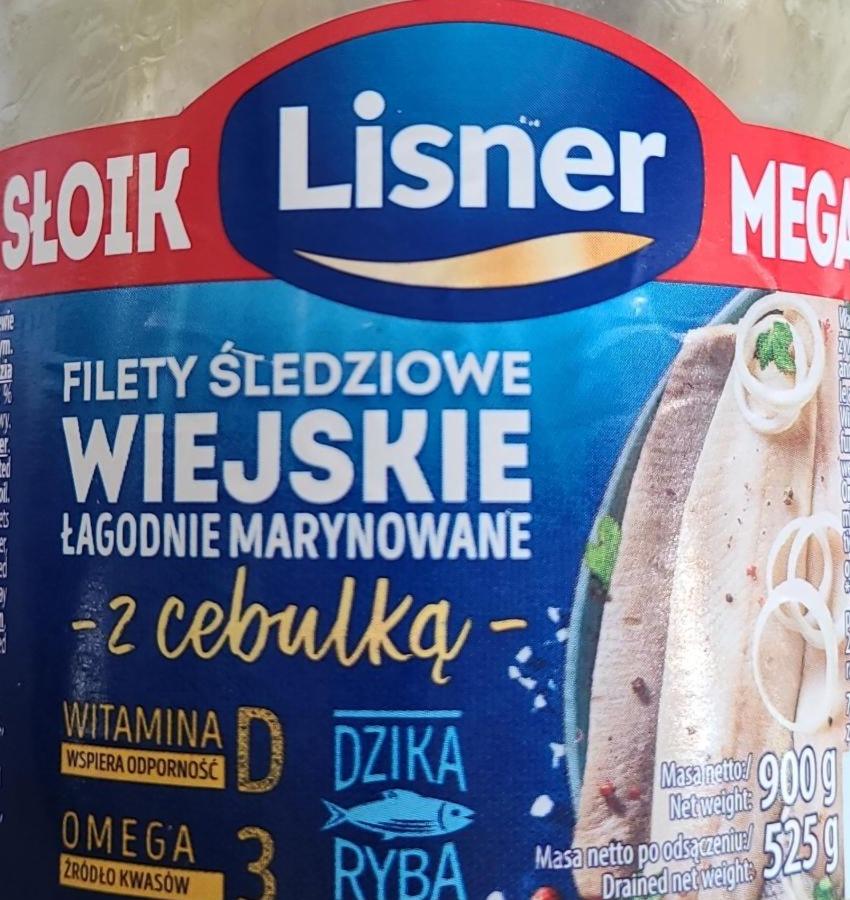 Zdjęcia - Filety śledziowe wiejskie z cebulką Lisner