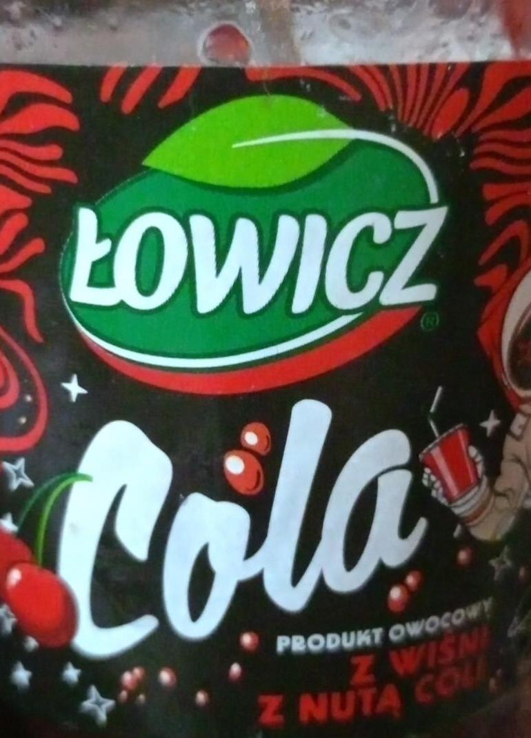 Zdjęcia - Cola produkt owocowy z wiśni z nutą coli Łowicz