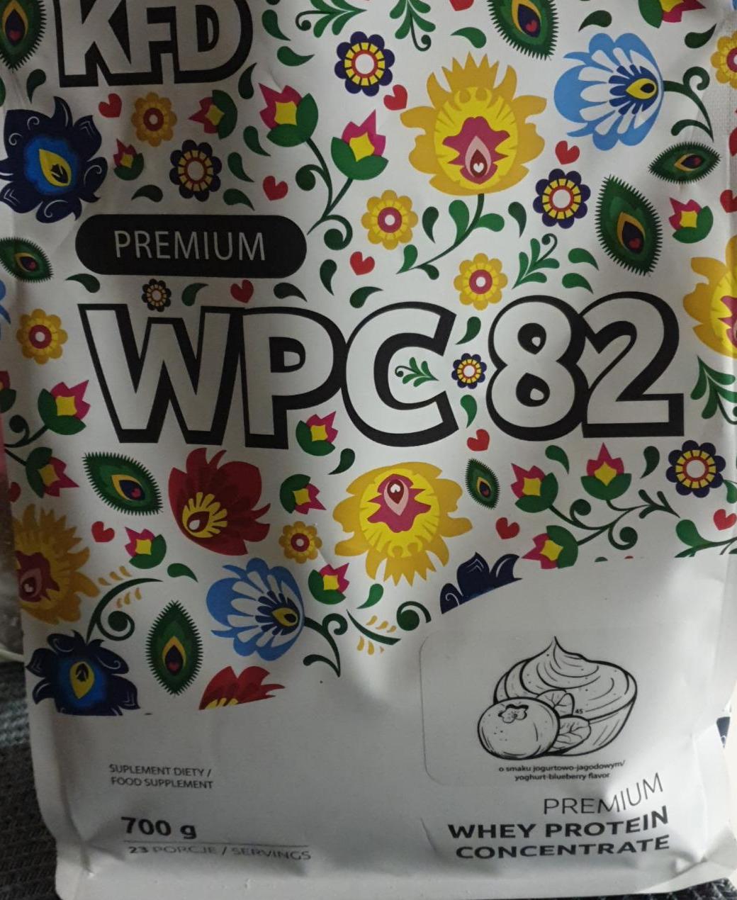 Zdjęcia - premium wpc 82 smak jogurtowo jagodowy KFD