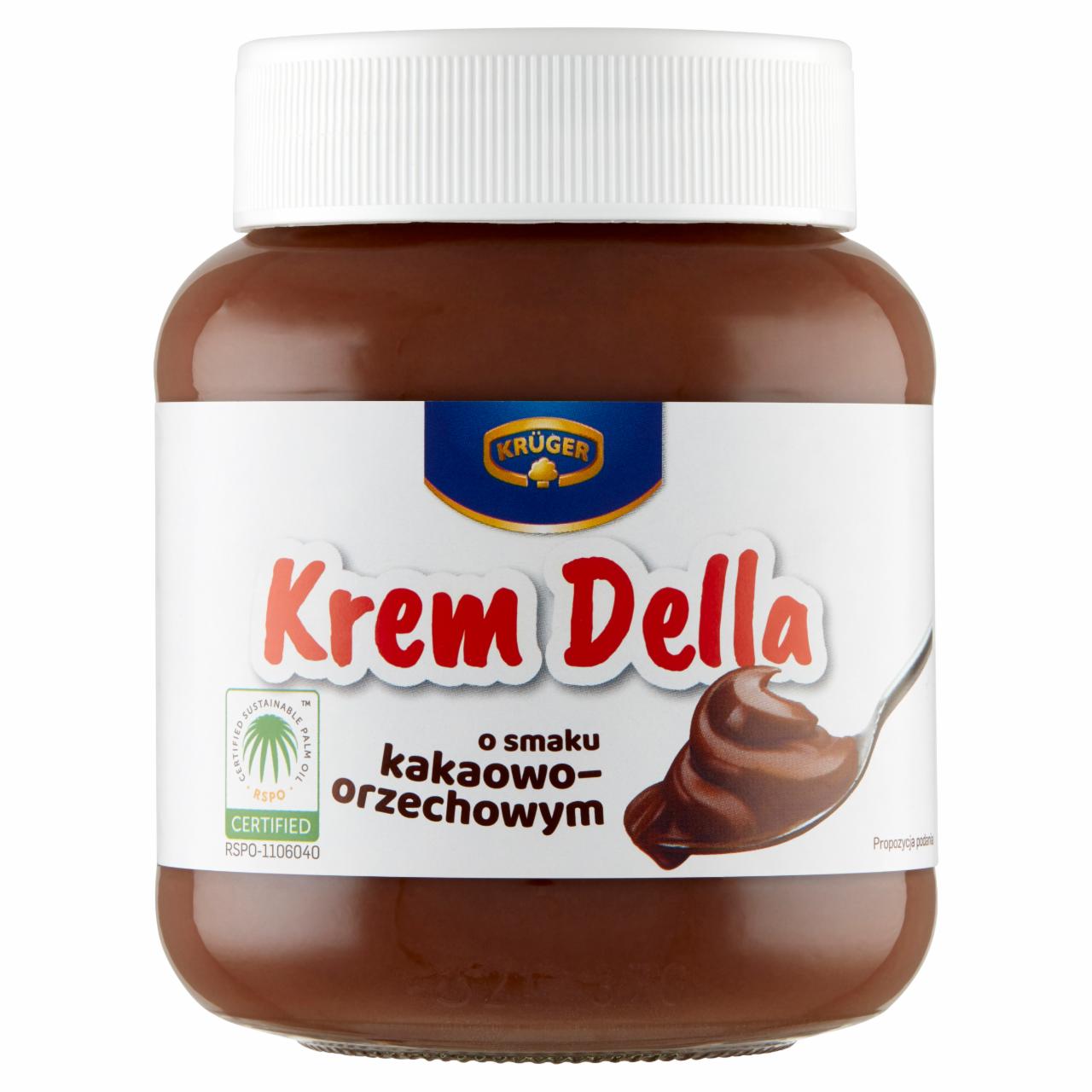 Zdjęcia - Krüger Krem Della o smaku kakaowo-orzechowym 350 g