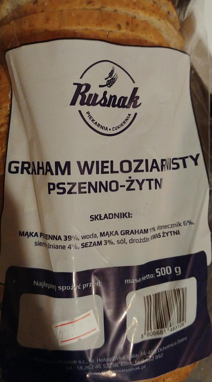 Zdjęcia - Graham wieloziarnisty pszenno-żytni Rusnak