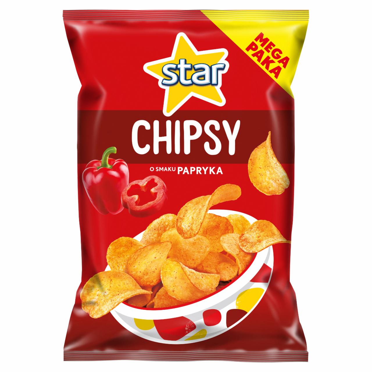 Zdjęcia - Star Chipsy o smaku papryka 220 g