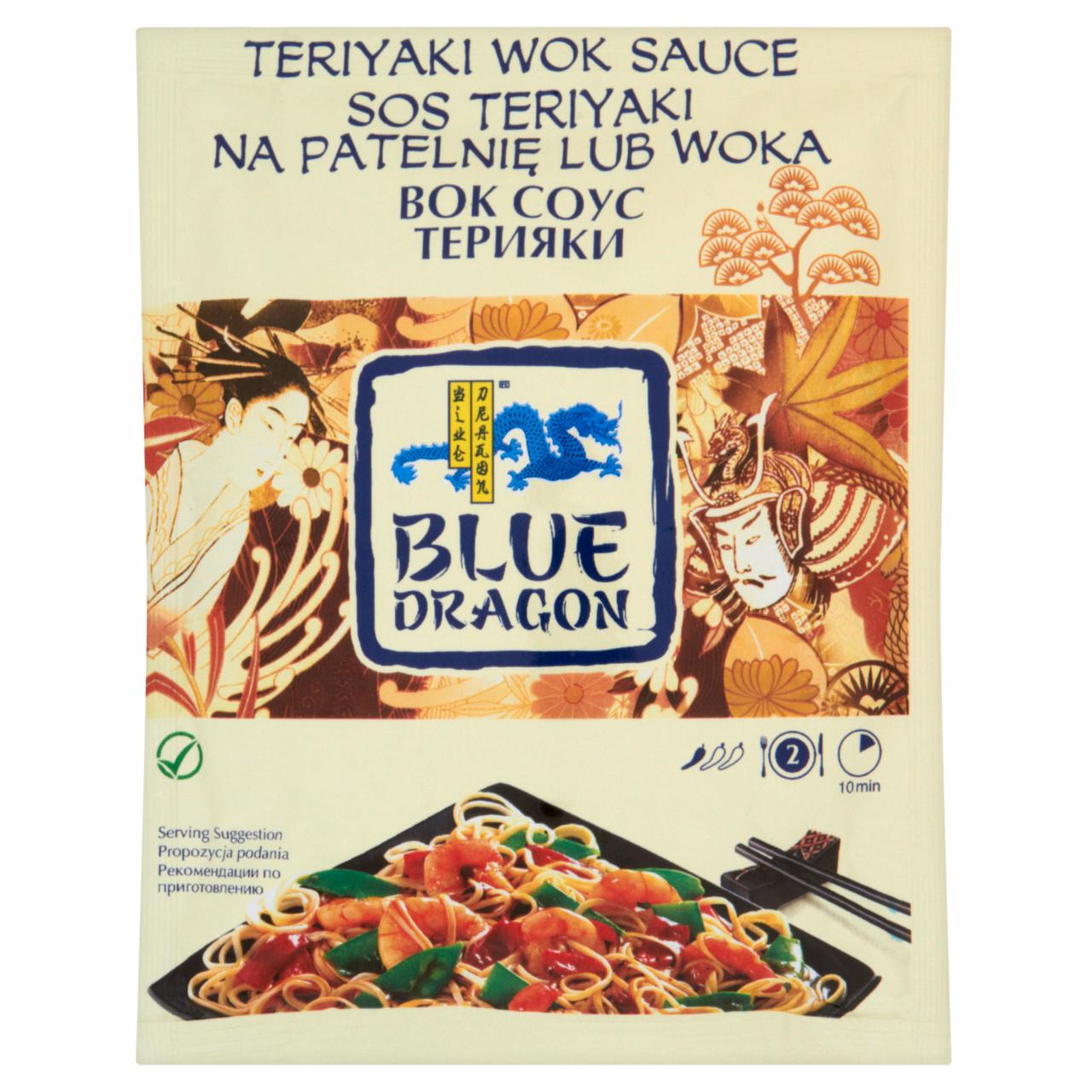 Zdjęcia - Blue Dragon Sos teriyaki na patelnię lub woka 120 g