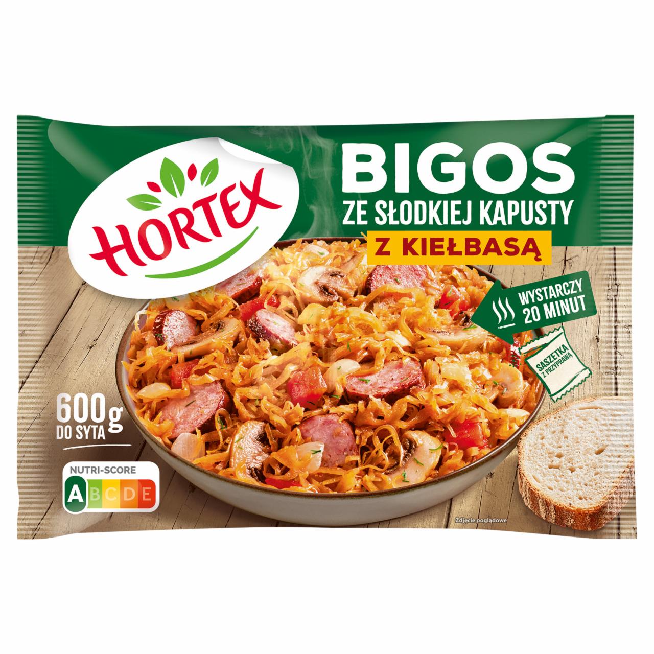 Zdjęcia - Hortex Bigos ze słodkiej kapusty z kiełbasą 600 g